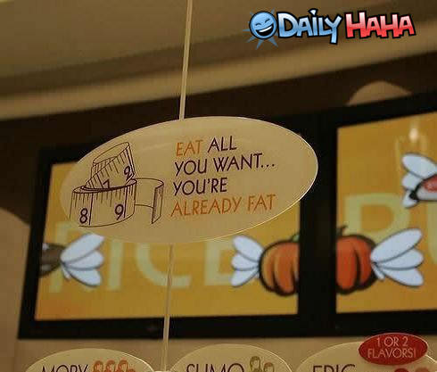 Eat All you Want funny picture