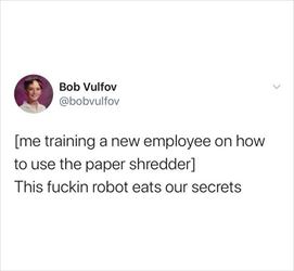 eats our secrets