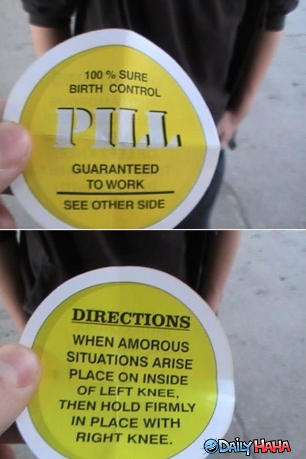 Birth control funny picture