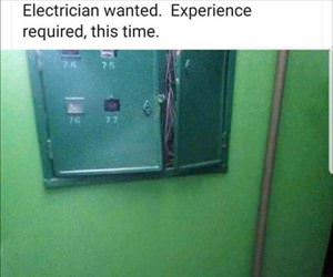 electrician wanted