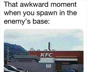 enemy base spawn