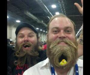 Beard Nest funny picture