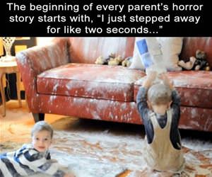 every parents horror story funny picture
