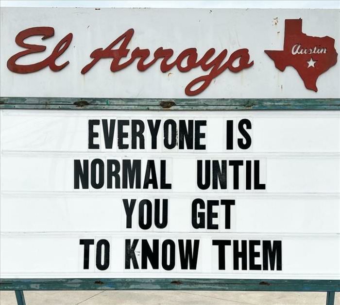 everyone is normal