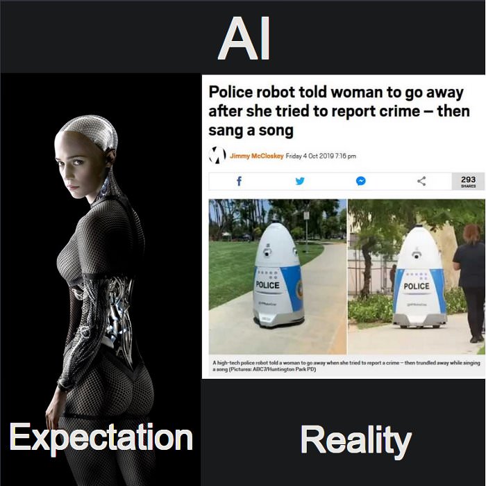 expectations vs reality