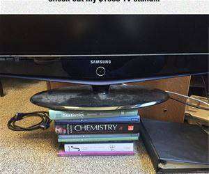 expensive tv stand funny picture