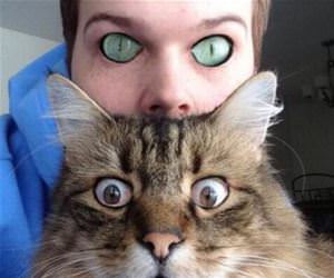 eye swap funny picture