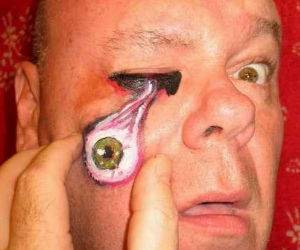 Eyeball Paint Costume