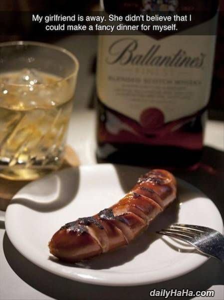 fancy dinner funny picture