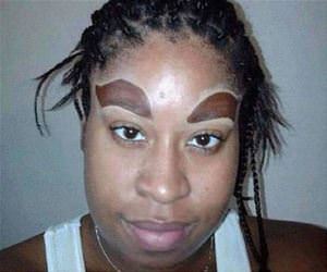 fancy eyebrows funny picture