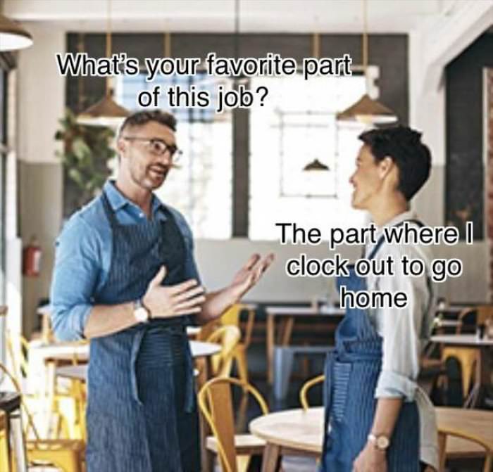 favorite part of the job