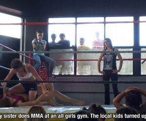 Female MMA funny picture