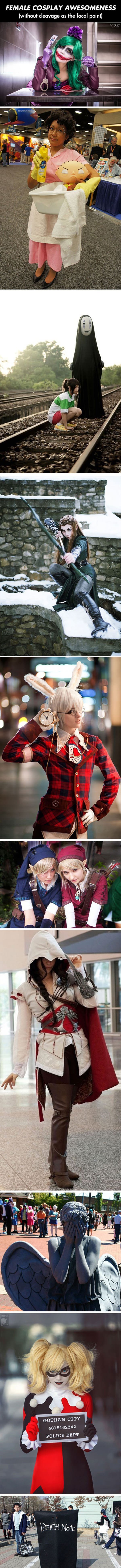 female cosplay funny picture