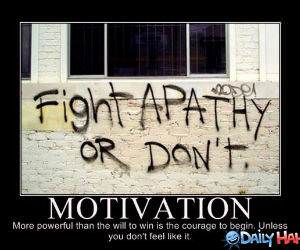 Fight Apathy funny picture
