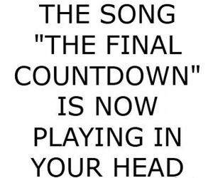 Final Countdown funny picture
