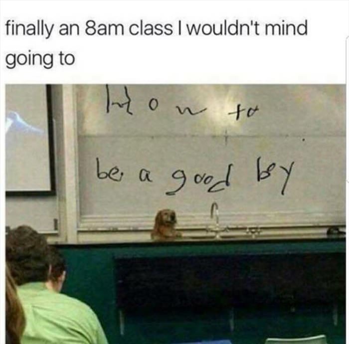 finally a good class