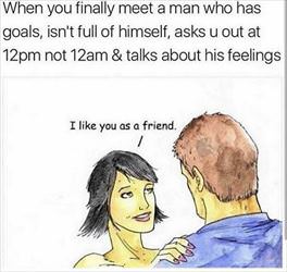 finally meet that man