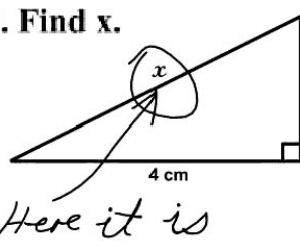 Find X - School Test