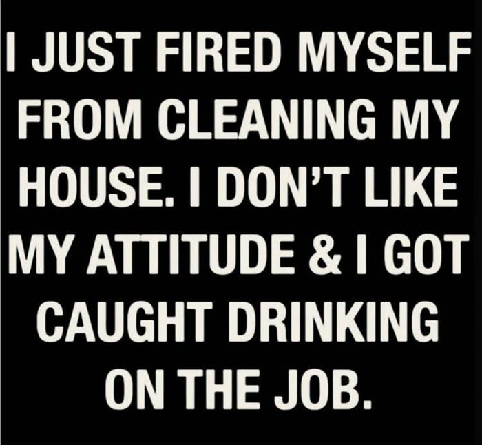 fired myself ... 2