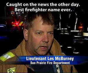 Perfect Firefighters Name funny picture
