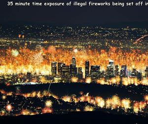 fireworks in LA