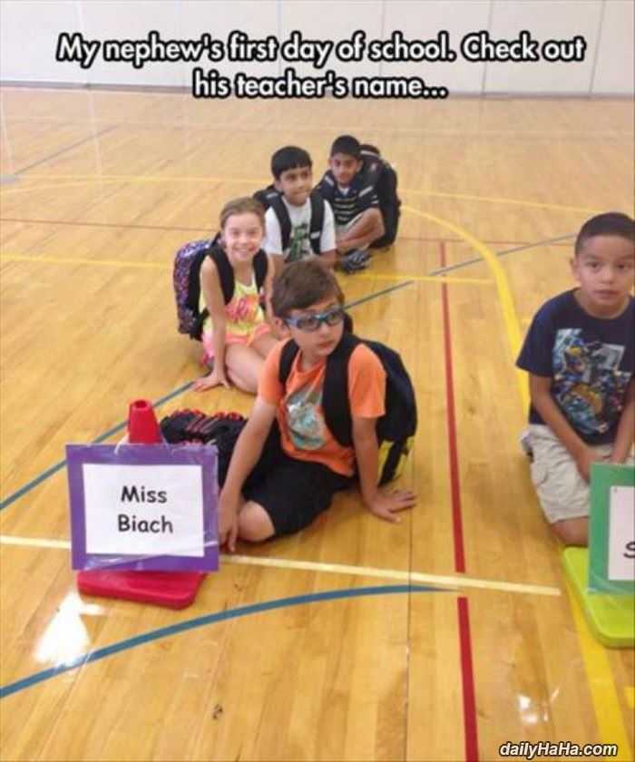 first day of school funny picture