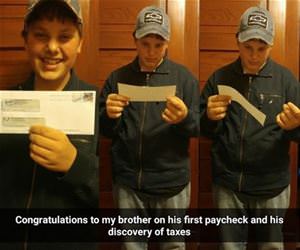 first paycheck funny picture