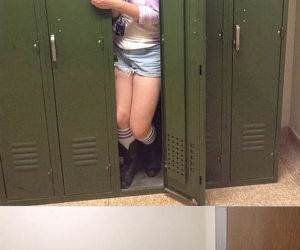fit in the locker funny picture