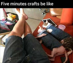 five minute crafts