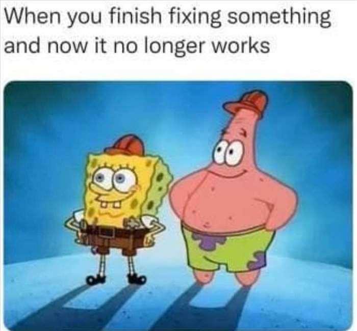 fixed something ... 2