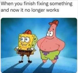 fixed something ... 2