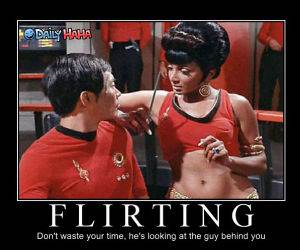 Flirting Motivational Poster funny picture