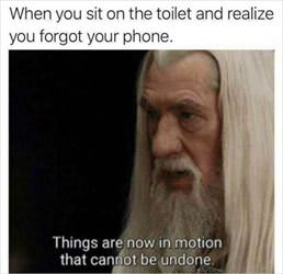 forgot my phone ... 2