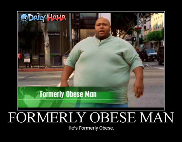 Formerly Obese Man Funny Picture