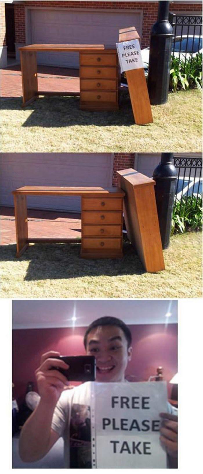 free please take funny picture