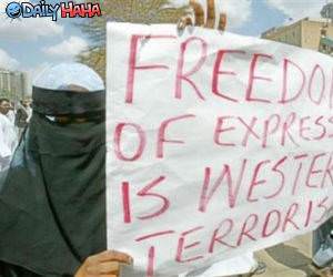 Freedom Terrorists Sign