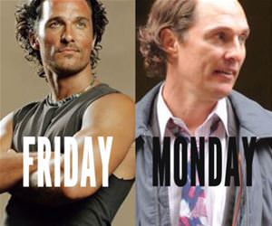 friday vs monday funny picture