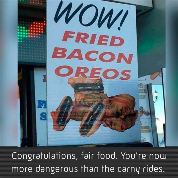 fried bacon oreos