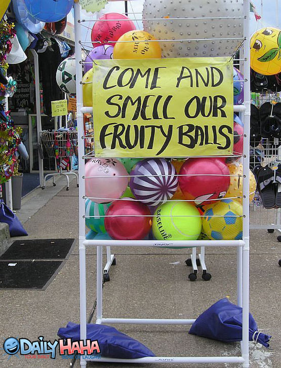 Smell our Fruity Balls