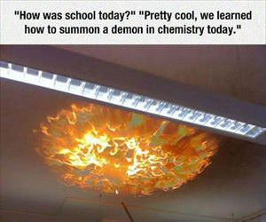 fun day in class today