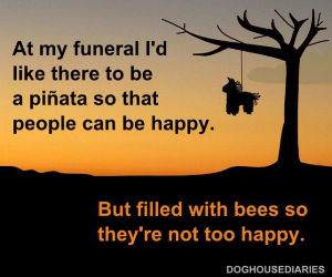 My Funeral Wish funny picture