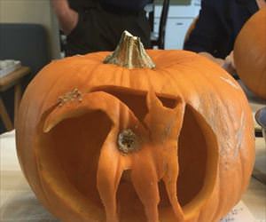 funny pumpkin