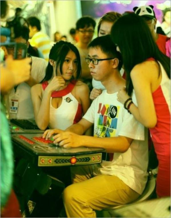 Gamer Level Asian funny picture