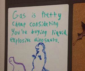 Gas is Cheap funny picture