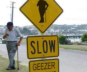Geezer Ahead!
