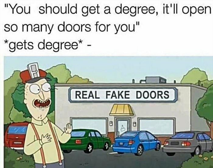 get a degree