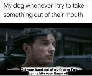 get it out of my mouth