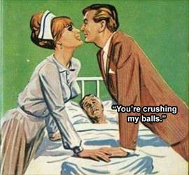 get off of me people