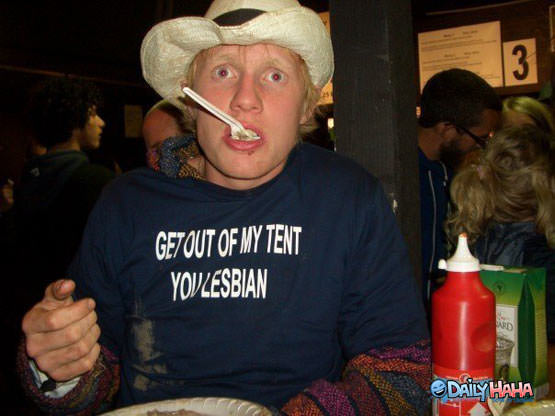 Out of My Tent Lesbian