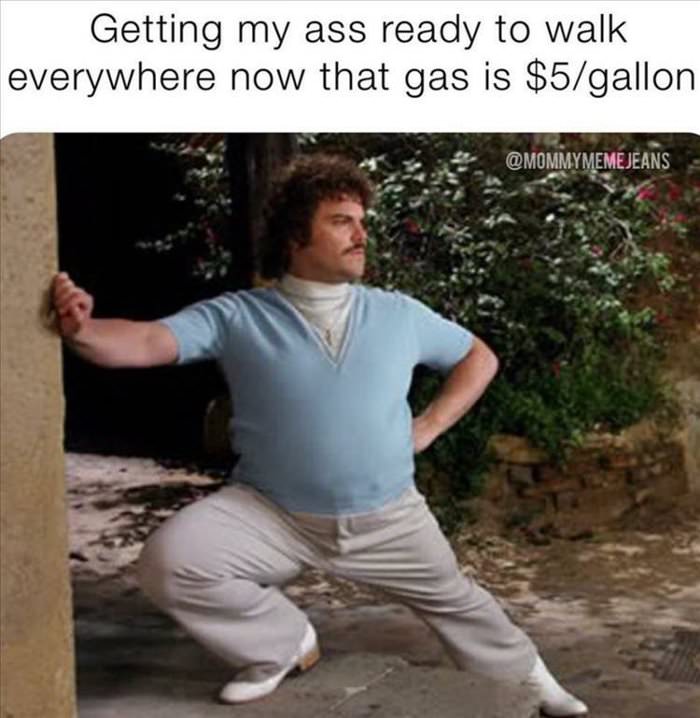 getting ready to walkk